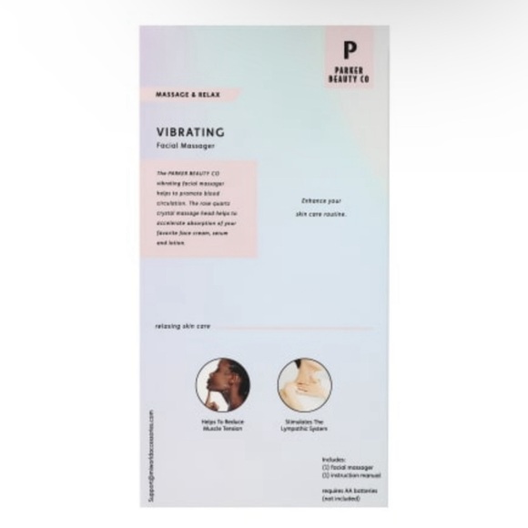 NIB! Rose Quartz Crystal Vibrating Facial Massager - Picture 4 of 4